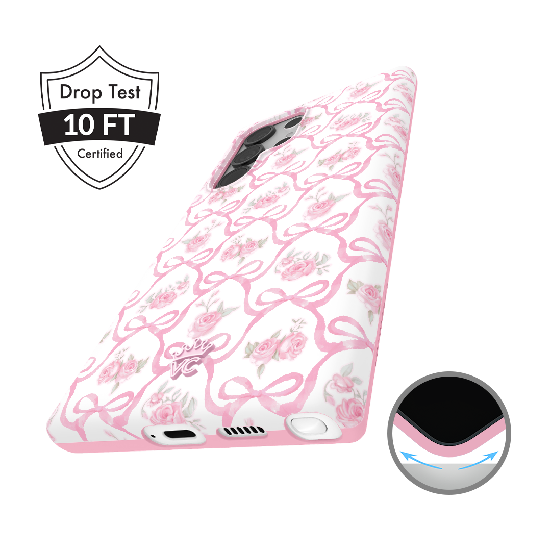 Lovely Pink Bows Samsung Case