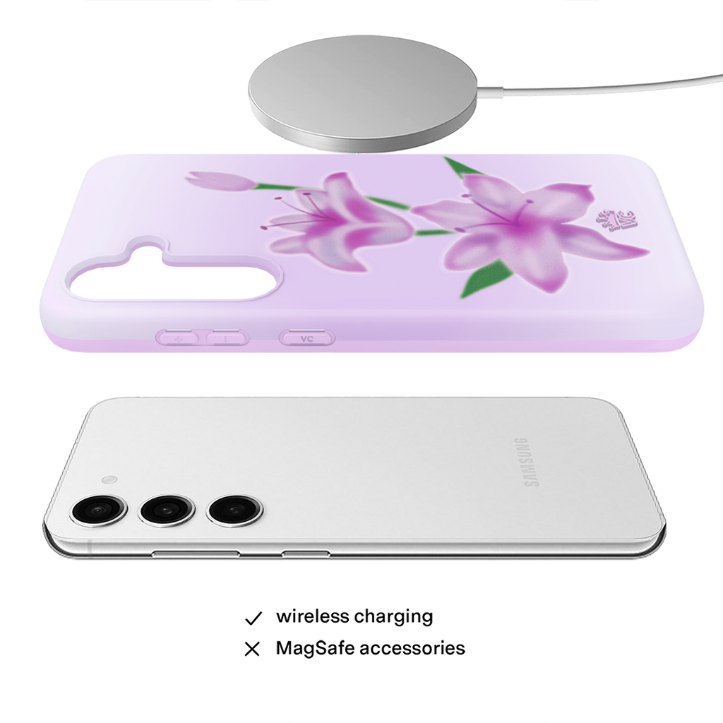 Love Spell Lily Floral Samsung Case