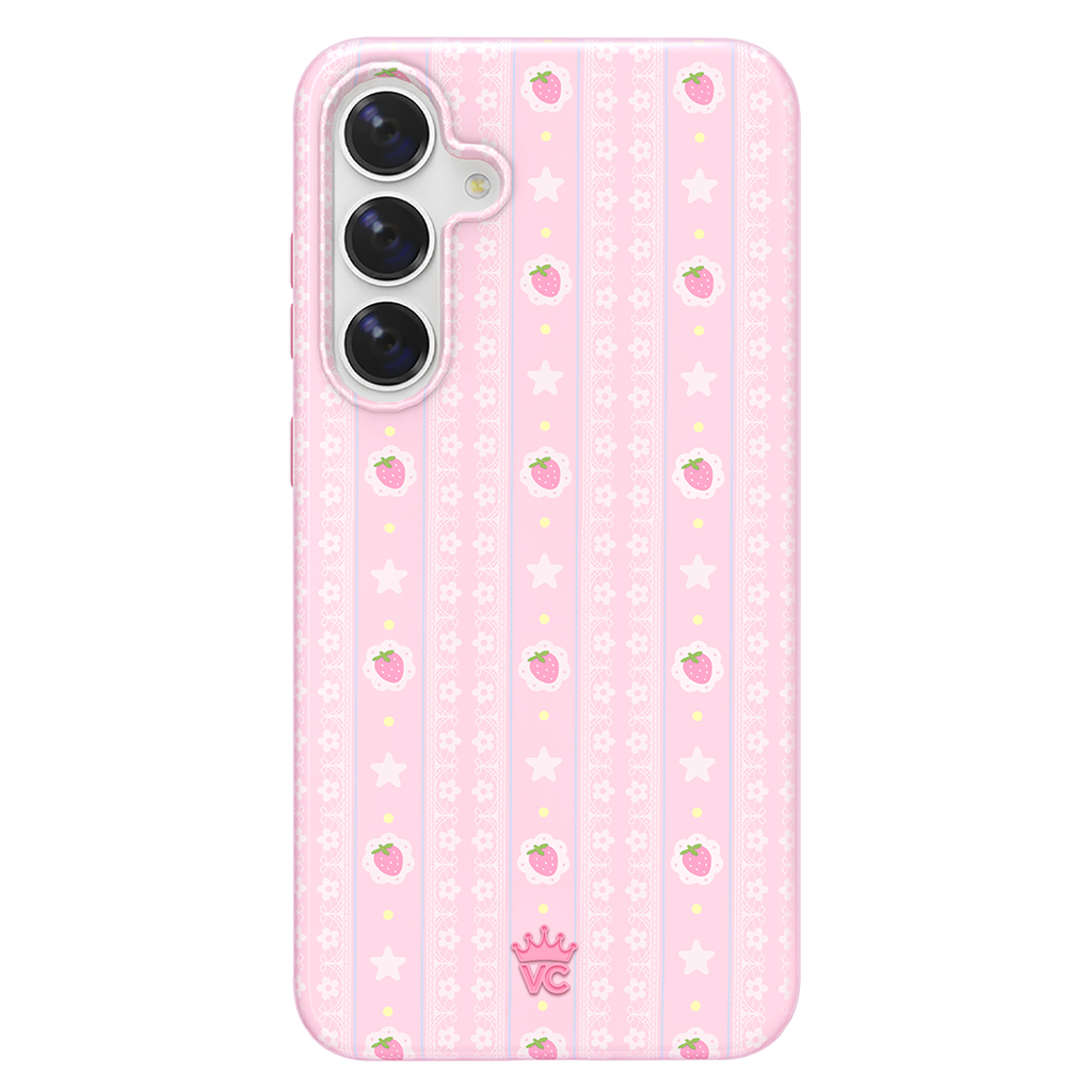 Strawberry Macaron Samsung Case