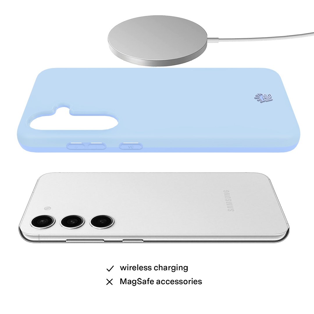 Cotton Candy Blue Samsung Case