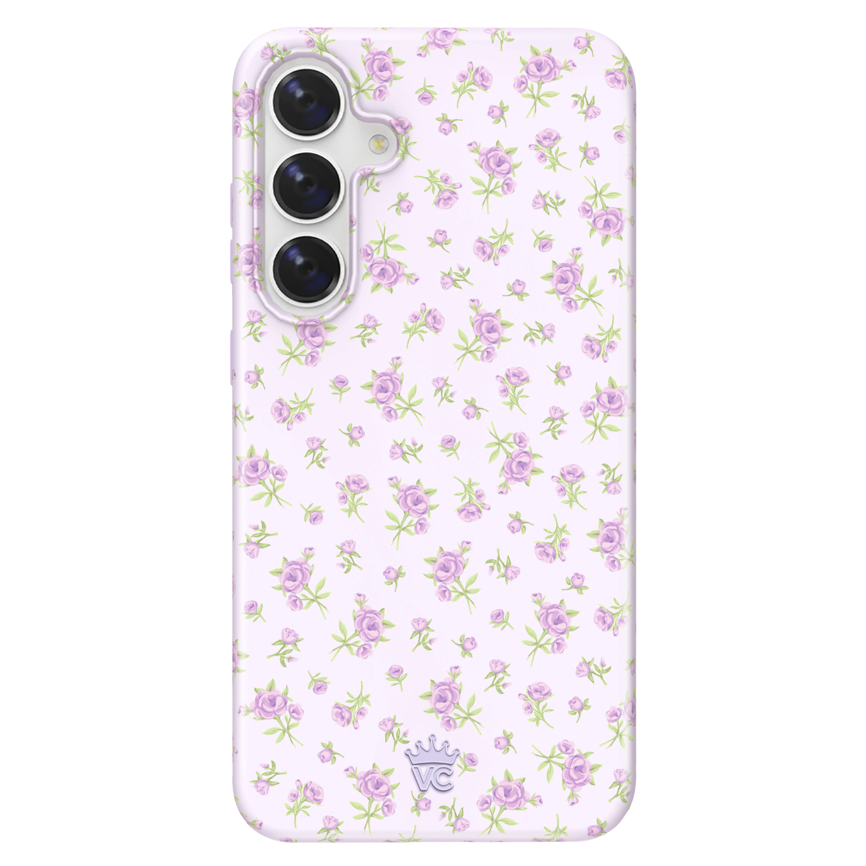 Dainty Lilac Floral Samsung Case