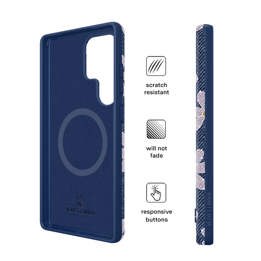 Denim Daisy Samsung Case