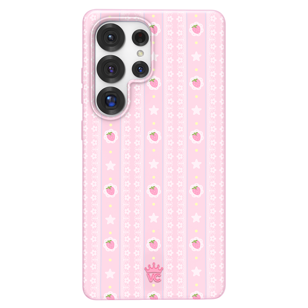 Strawberry Macaron Samsung Case