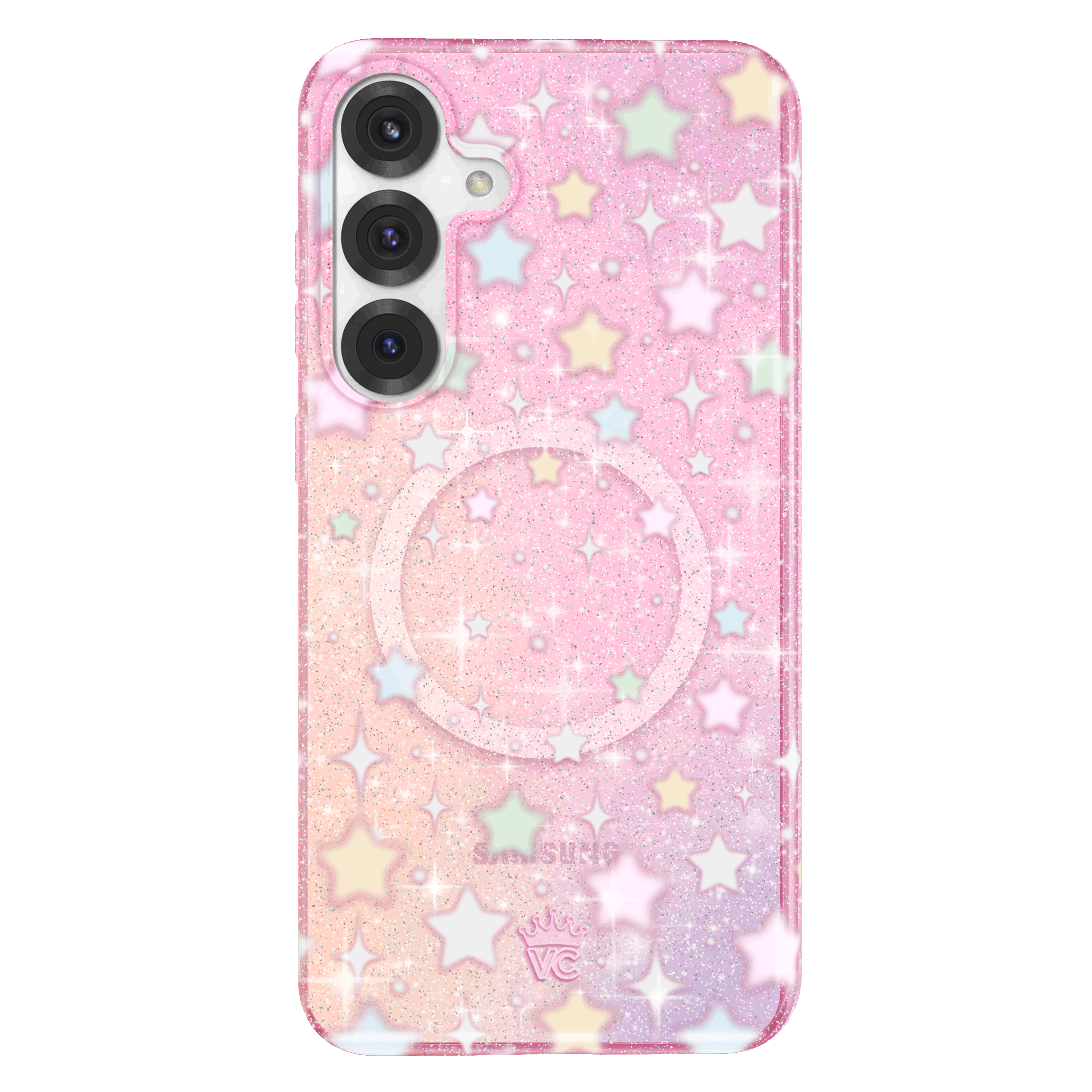 Falling Star Glitter Samsung Case