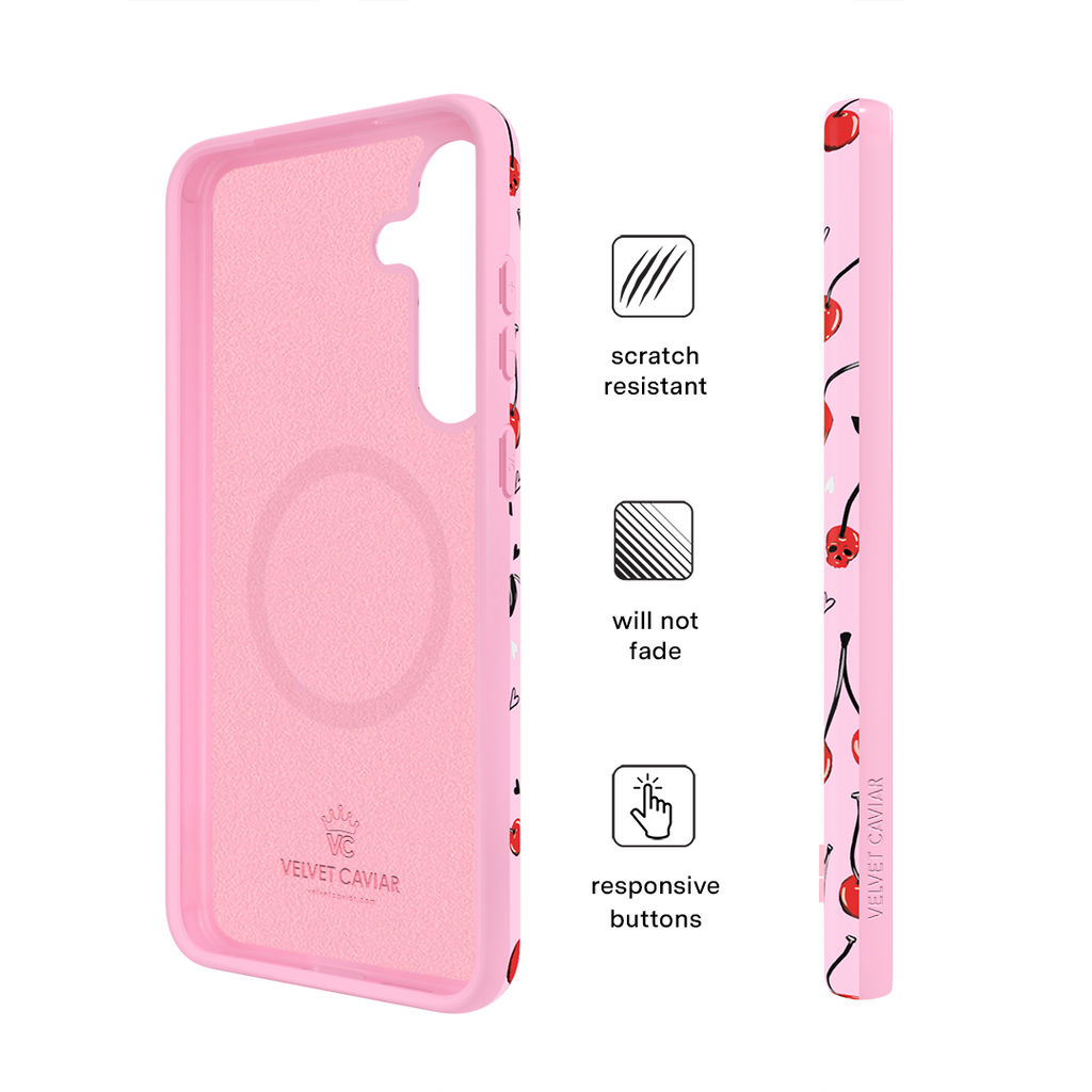 Sour Cherry Skulls Samsung Case