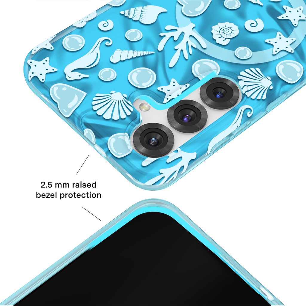 Aquamarine Holo Samsung Case
