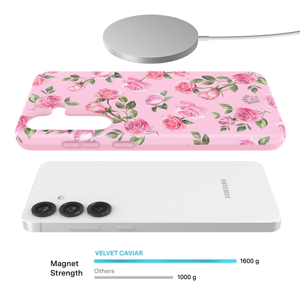 Baby Pink Roses Samsung Case