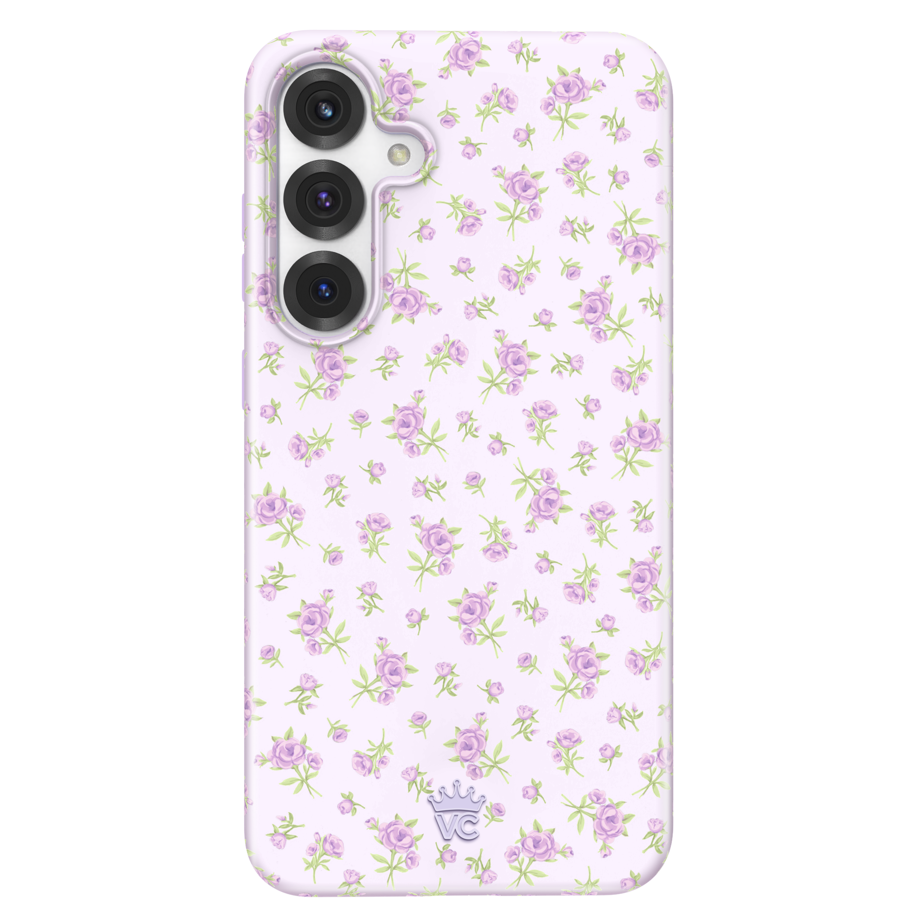 Dainty Lilac Floral Samsung Case