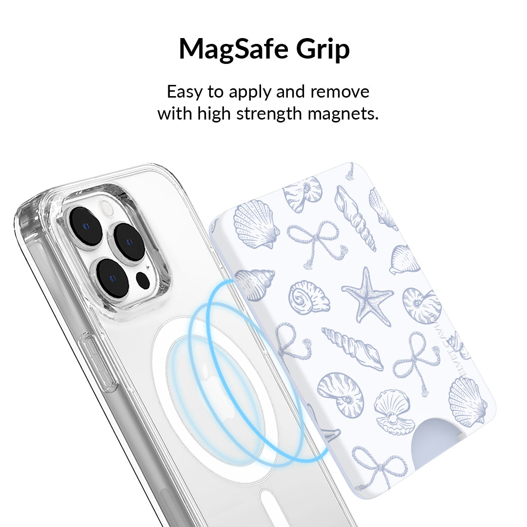 Coastal Seashells MagSafe Wallet