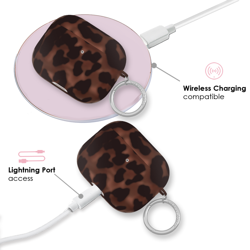 It Girl Leopard AirPod Case
