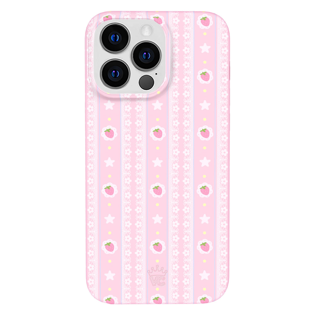 Strawberry Macaron iPhone Case