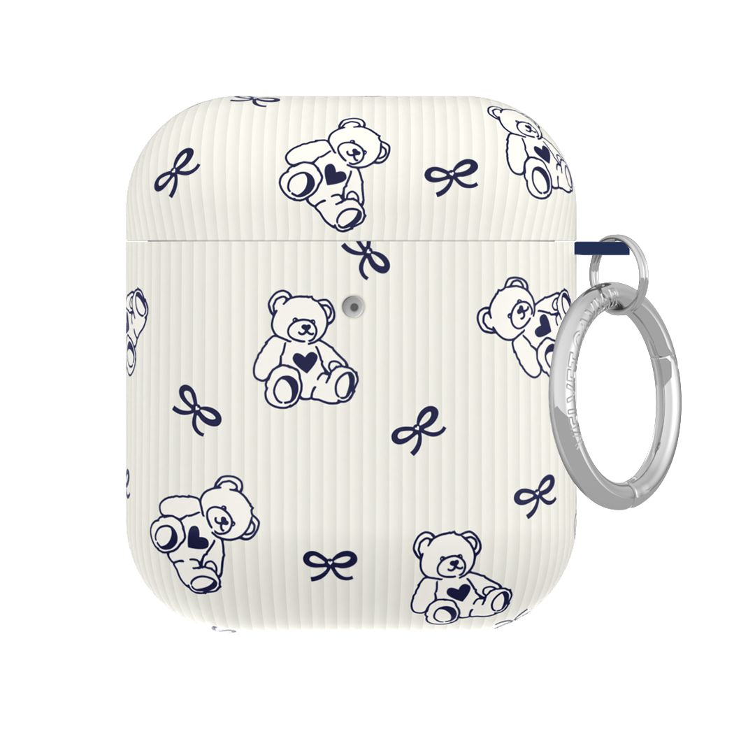 Preppy Teddy AirPod Case