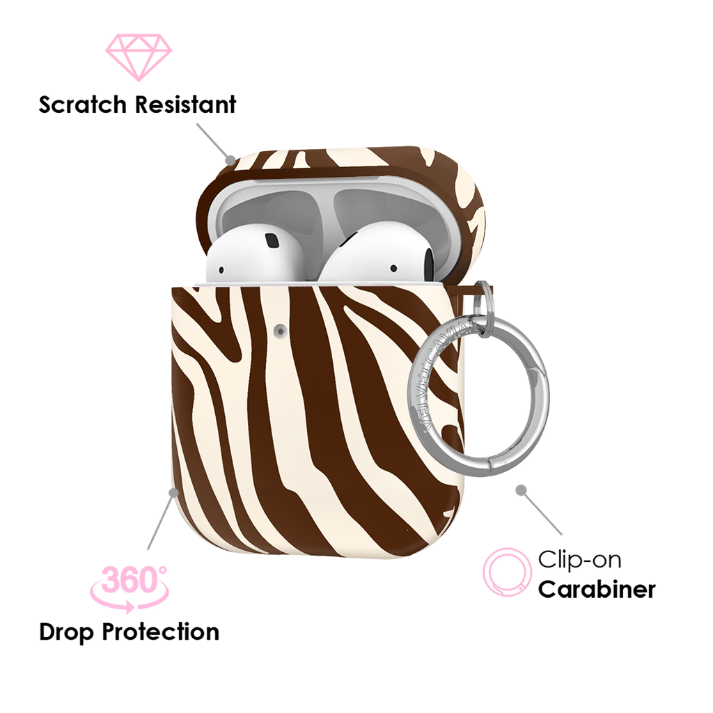Coco Zebra AirPod Case