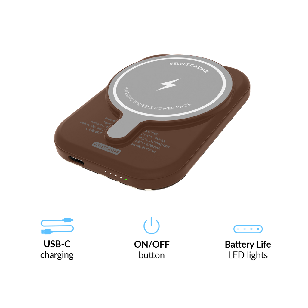 Coco Zebra MagSafe Battery Power Pack