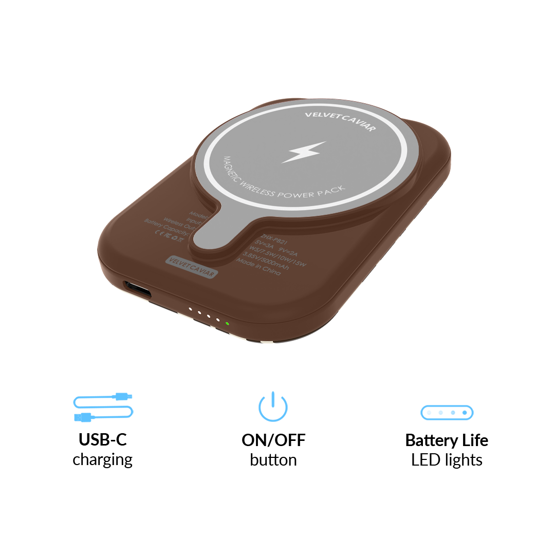Coco Zebra MagSafe Battery Power Pack