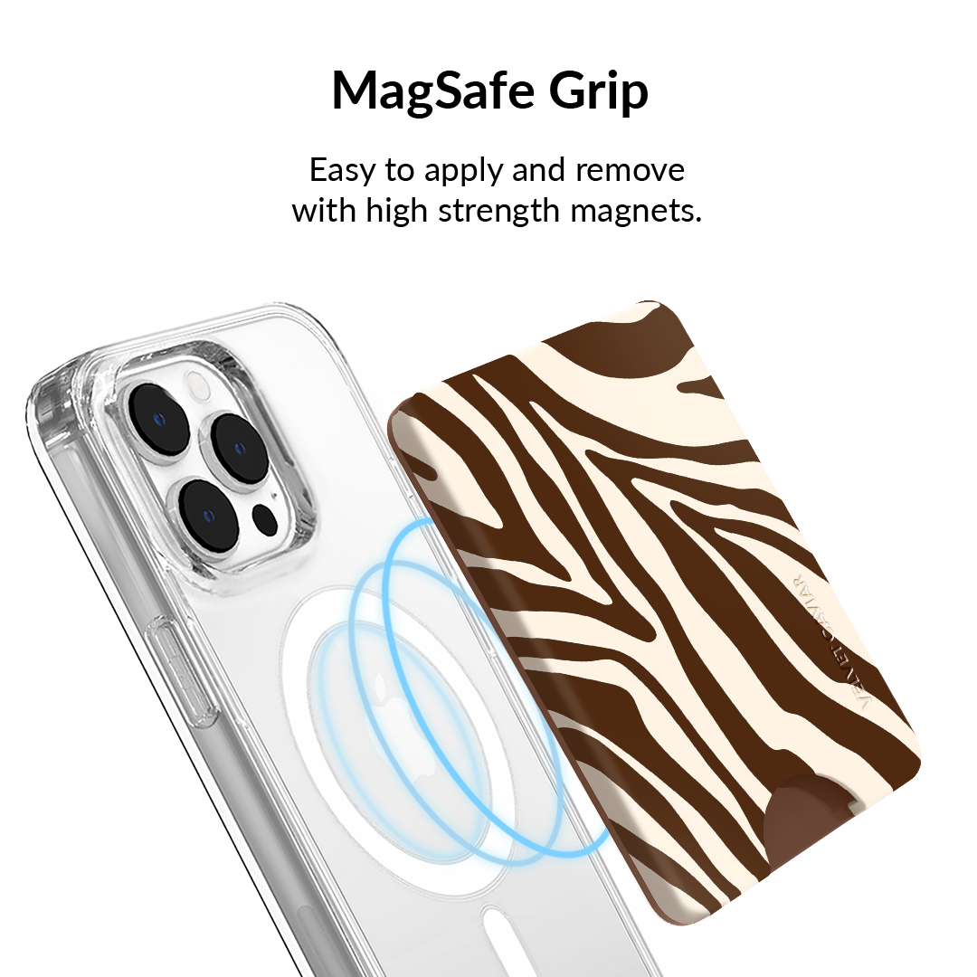 Coco Zebra MagSafe Wallet