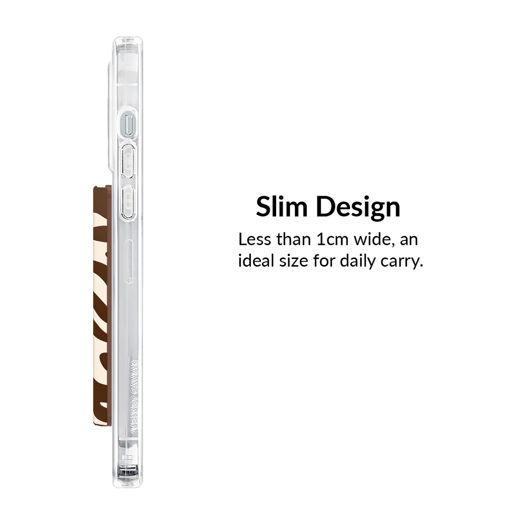 Coco Zebra MagSafe Wallet