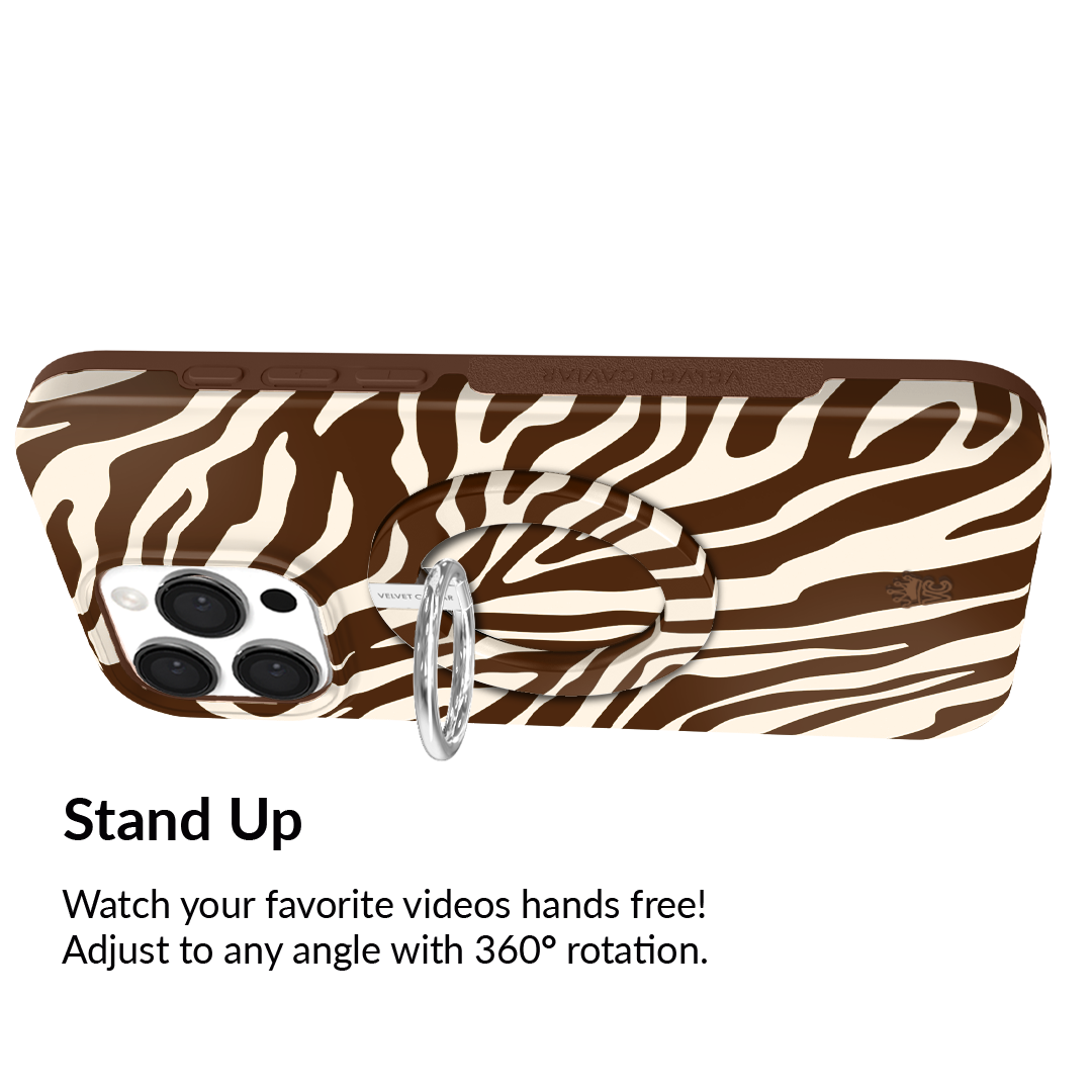 Coco Zebra MagSafe Grip Ring