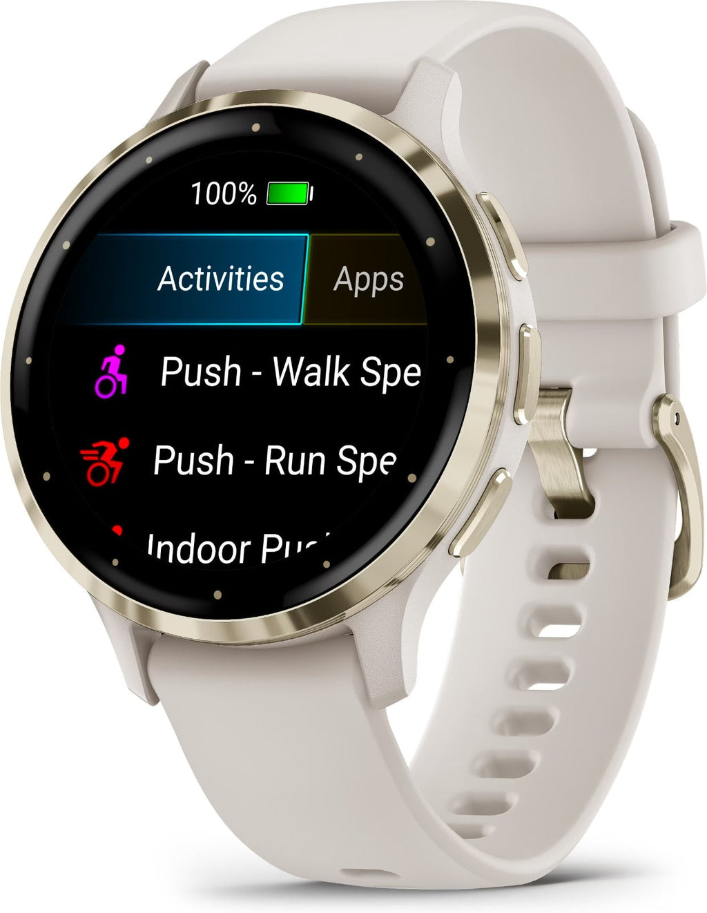 Garmin Venu 3S 41mm Elfenbein Gold